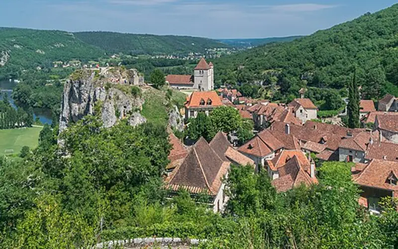 La Vallée du Lot à vélo.