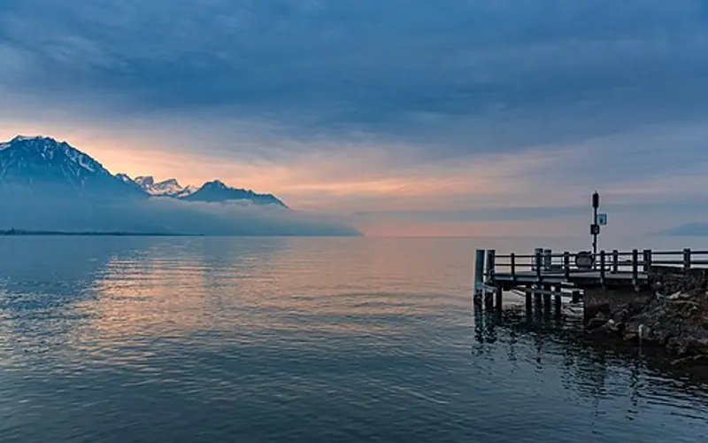 Le Tour du Léman à vélo.