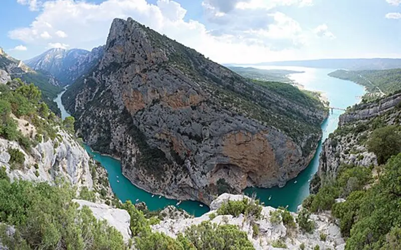 Le Tour du Verdon à vélo.